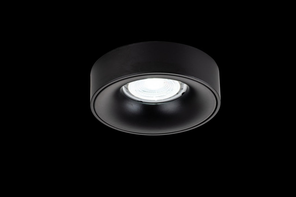 Foco Empotrado GU10 Negro