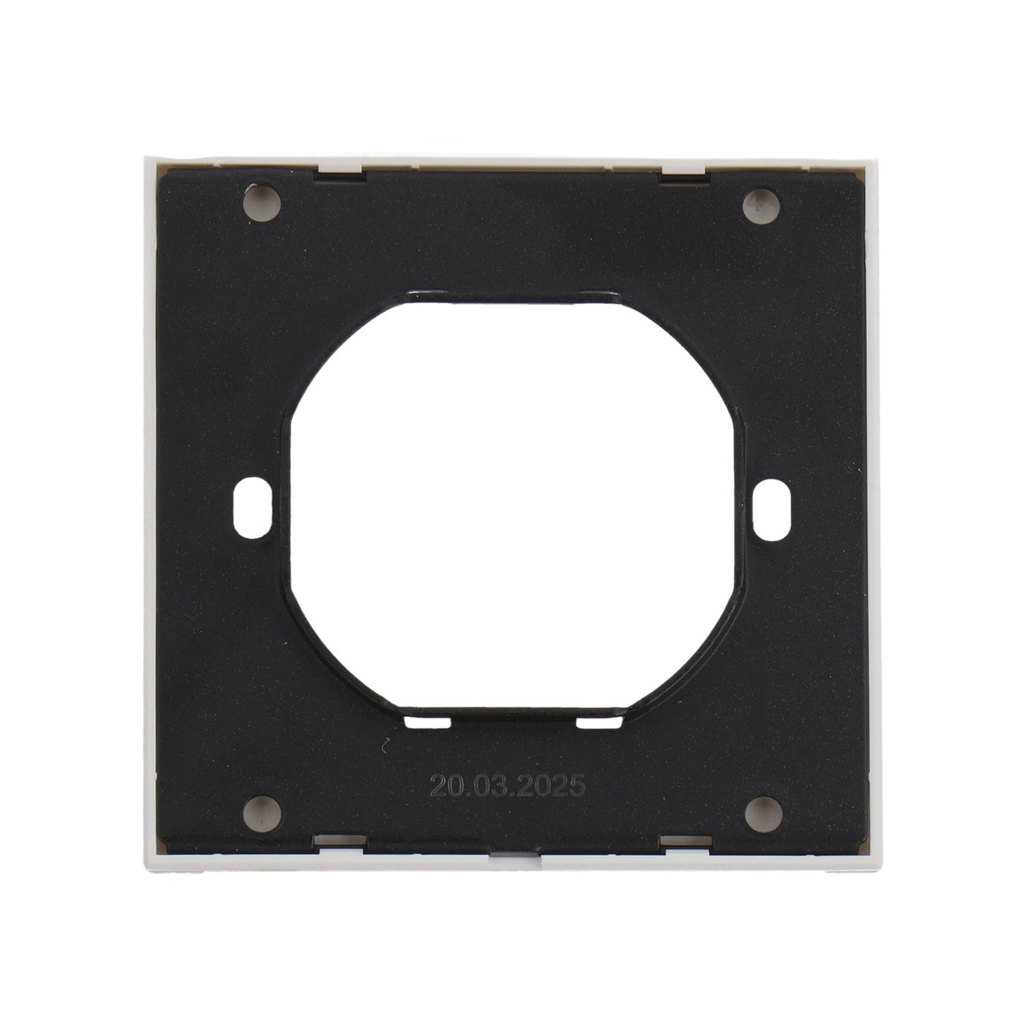 Marco Pc Para 1 Módulo Cc-Tr Diseño Minimalista | Blanco / Negro / Gris / Dorado
