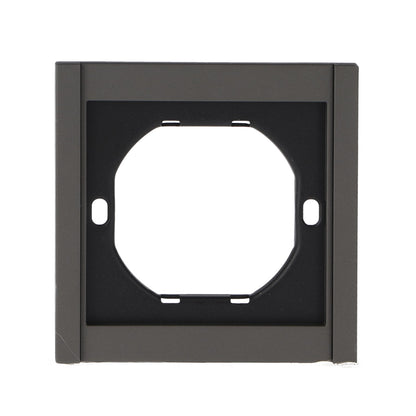 Marco Pc Para 1 Módulo Cc-Tr Diseño Minimalista | Blanco / Negro / Gris / Dorado