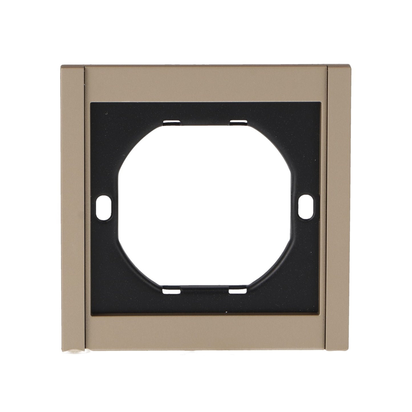 Marco Pc Para 1 Módulo Cc-Tr Diseño Minimalista | Blanco / Negro / Gris / Dorado