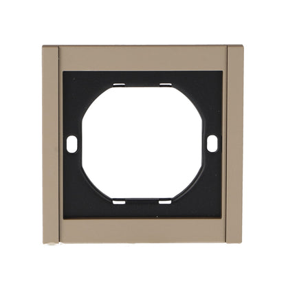 Marco Pc Para 1 Módulo Cc-Tr Diseño Minimalista | Blanco / Negro / Gris / Dorado
