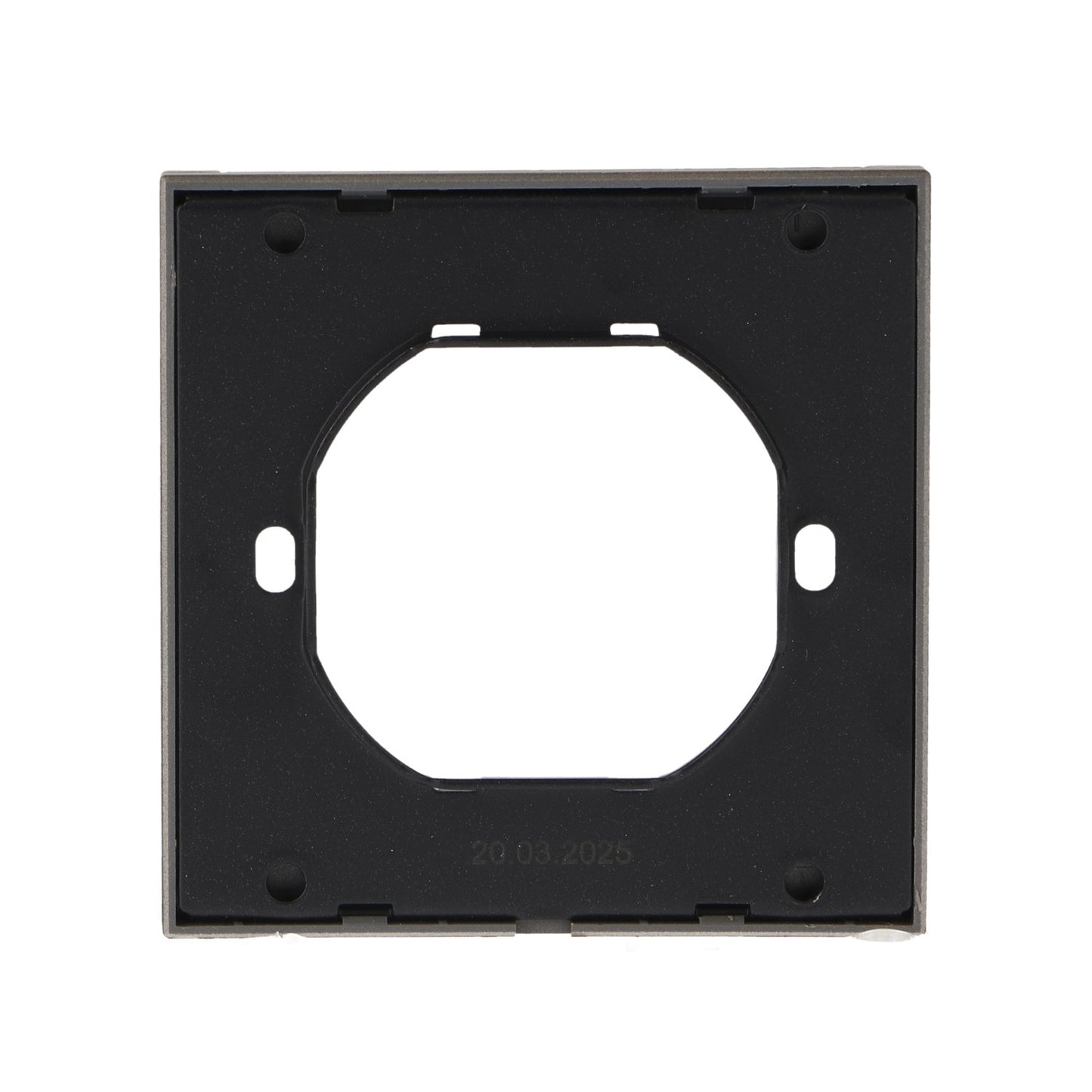 Marco Pc Para 1 Módulo Cc-Tr Diseño Minimalista | Blanco / Negro / Gris / Dorado