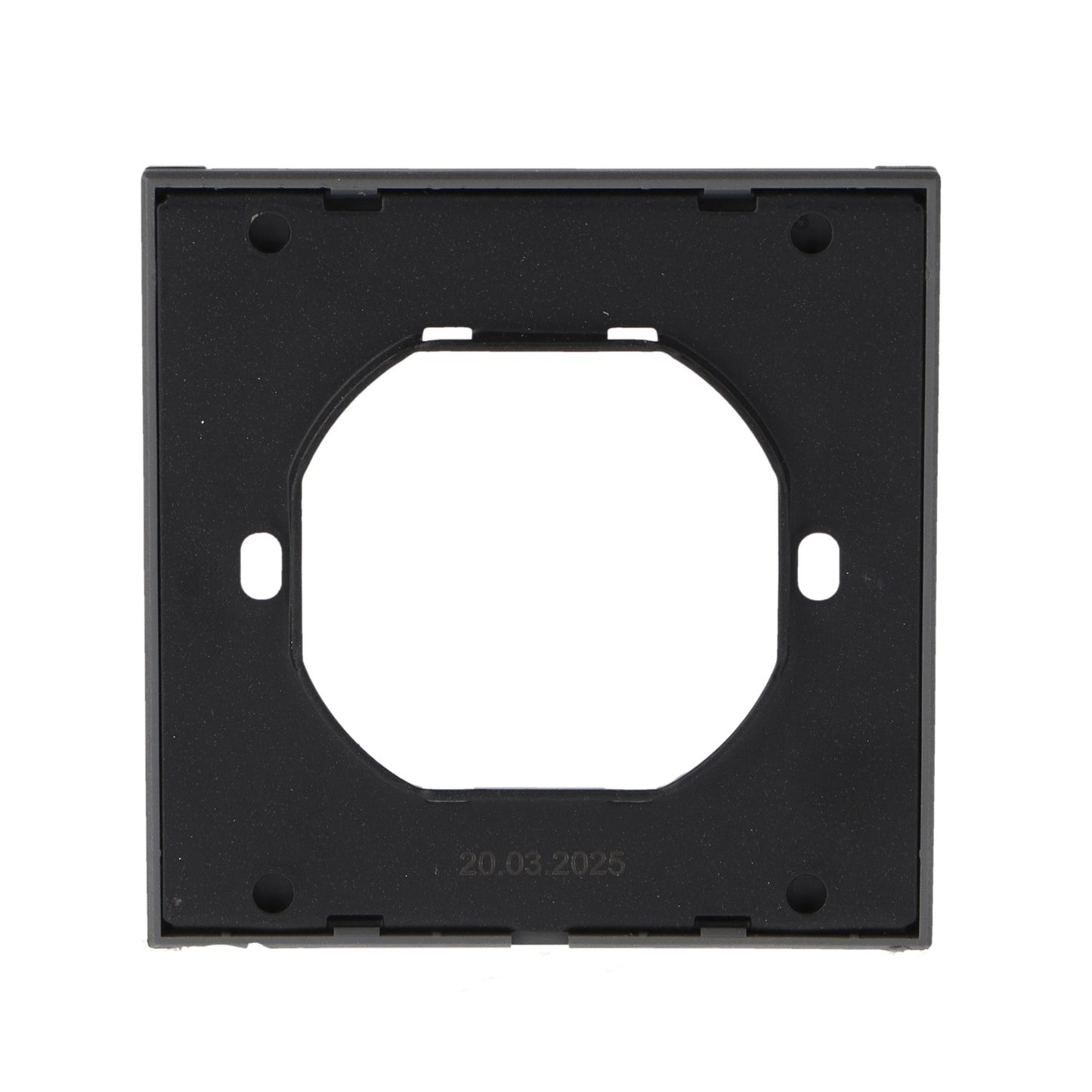 Marco Pc Para 1 Módulo Cc-Tr Diseño Minimalista | Blanco / Negro / Gris / Dorado