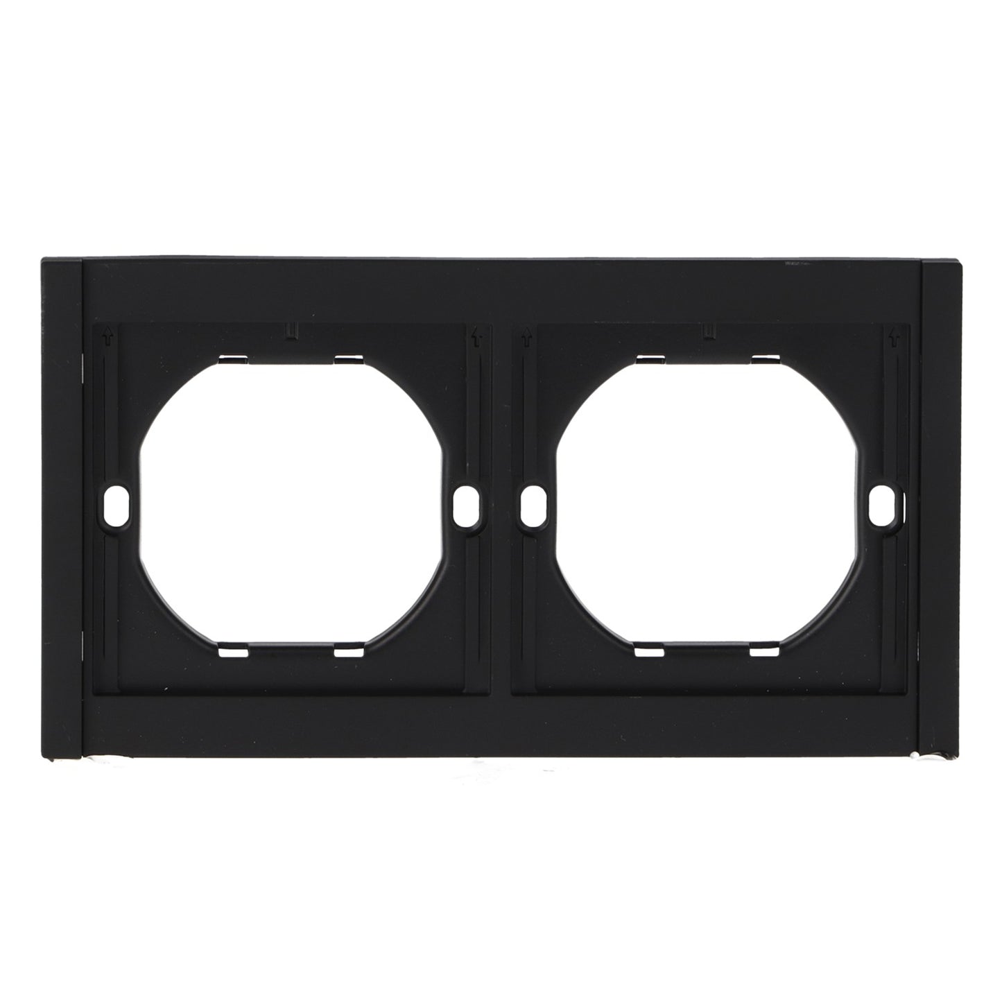 Marco Pc Para 2 Módulo Cc-Tr Diseño Minimalista | Blanco / Negro / Gris / Dorado