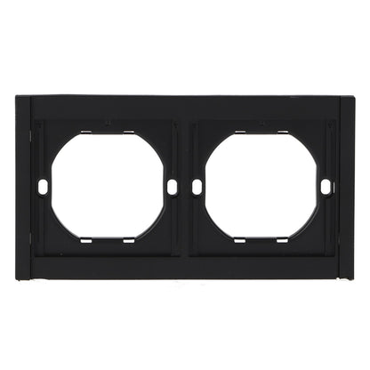 Marco Pc Para 2 Módulo Cc-Tr Diseño Minimalista | Blanco / Negro / Gris / Dorado