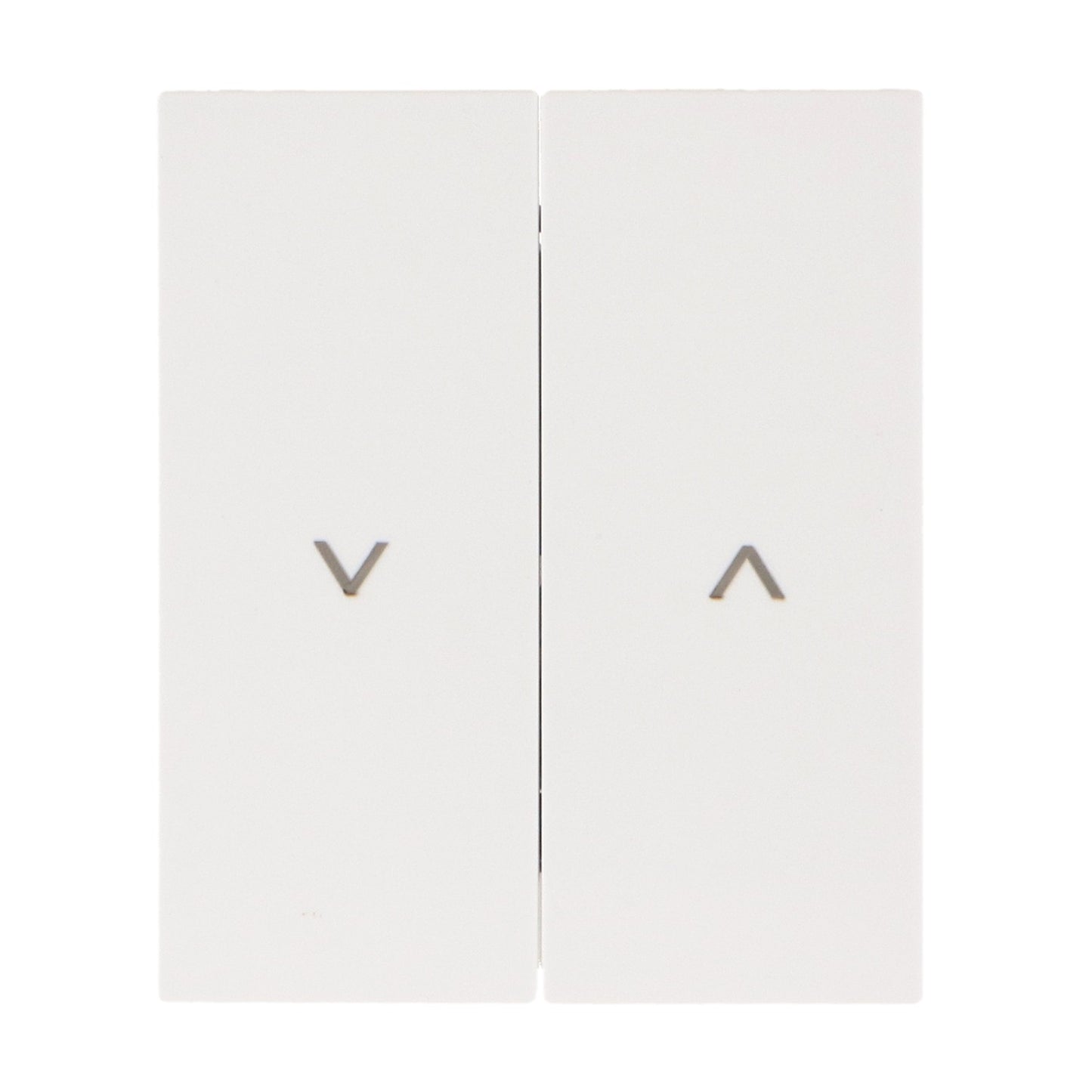 Pulsador Doble Para Persianas Automáticas Diseño Minimalista | Blanco / Negro / Gris