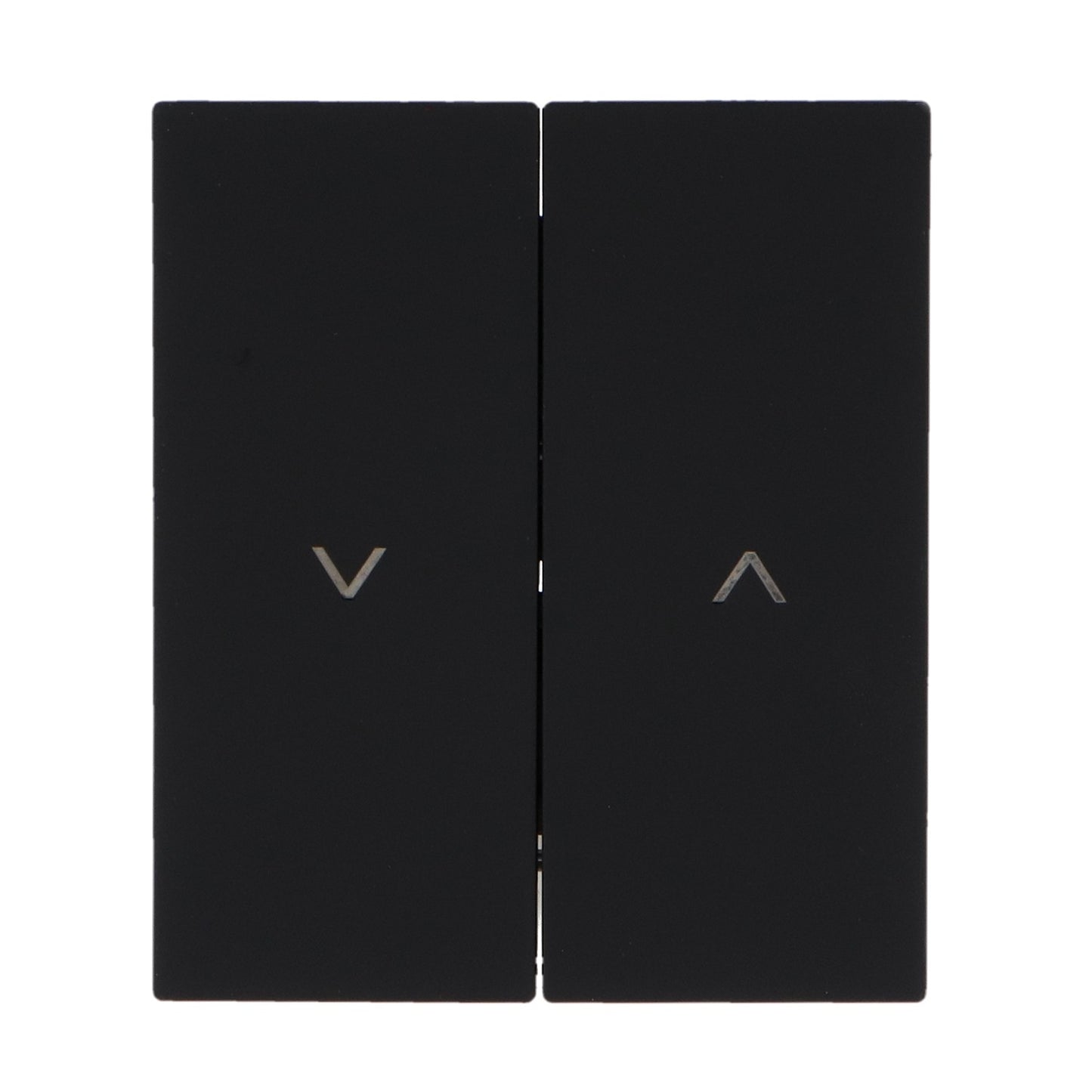 Pulsador Doble Para Persianas Automáticas Diseño Minimalista | Blanco / Negro / Gris