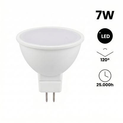 VL-MR16 Led 7W 3000K 630LM