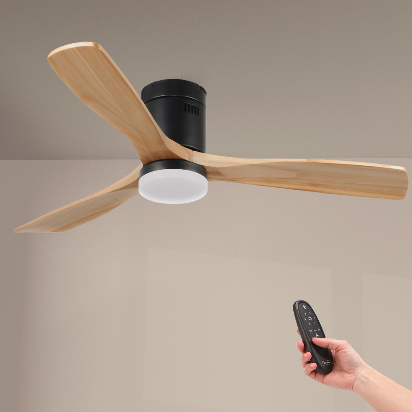 Ventilador de Techo Led Black Energy