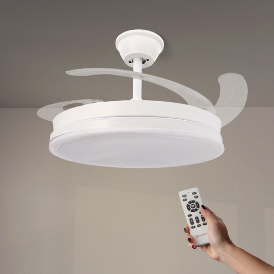 Ventilador de Techo Led White Olga ø107 Cm