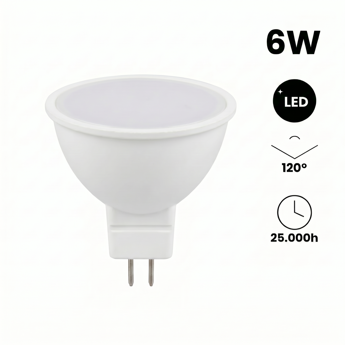 VL-MR16 Led 6W 4000K 630LM