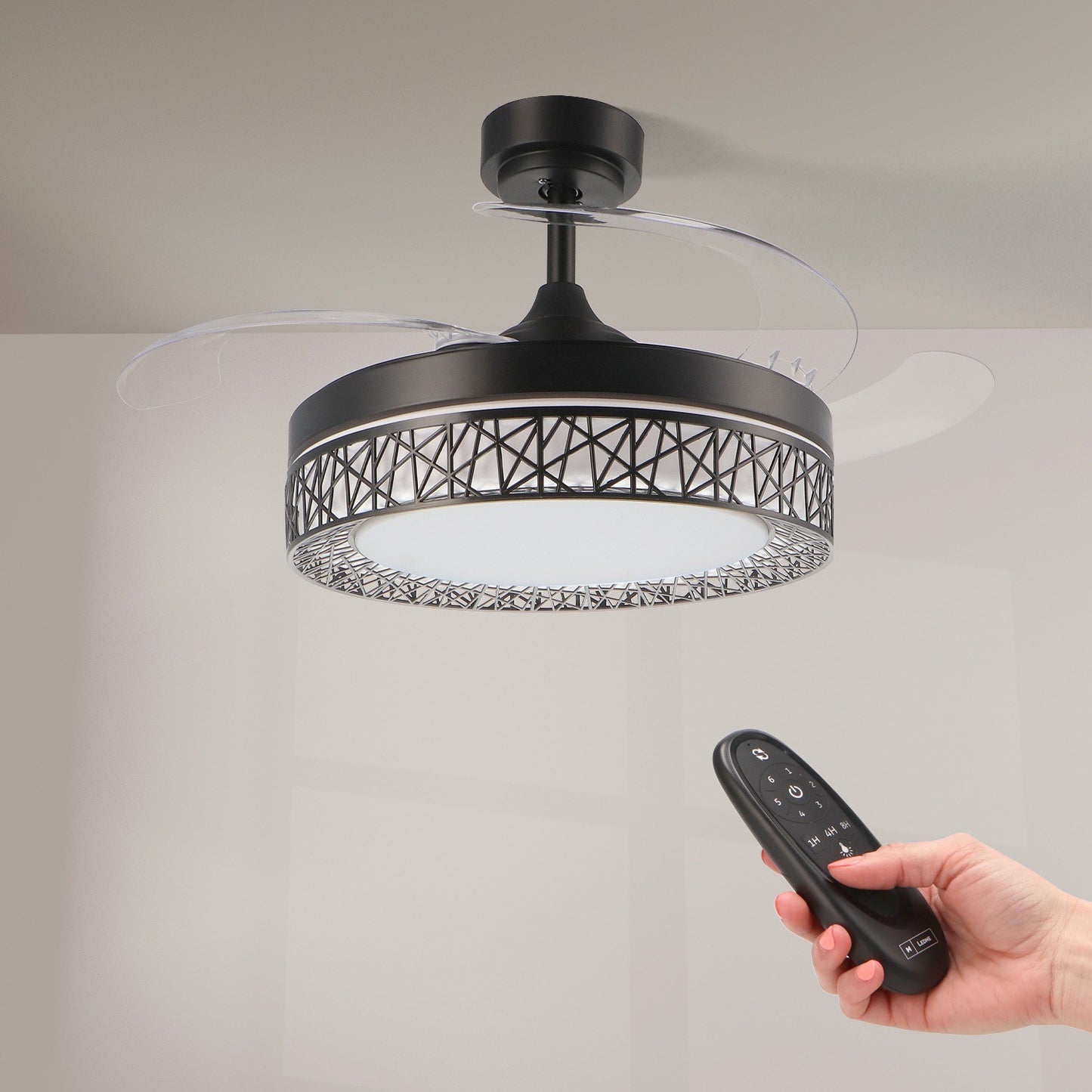 Ventilador de Techo Led Black Aqua ø107 Cm