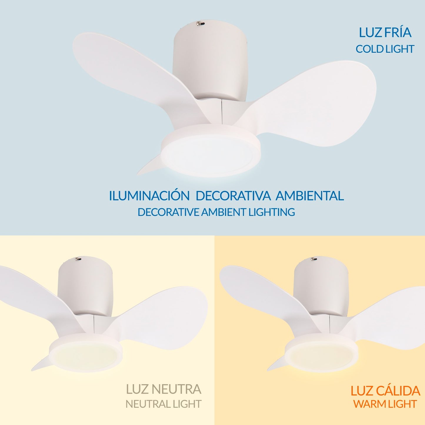 Ventilador de Techo Led Nature