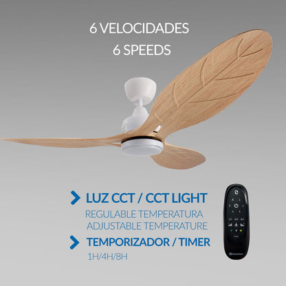 Ventilador de Techo Led White Aras