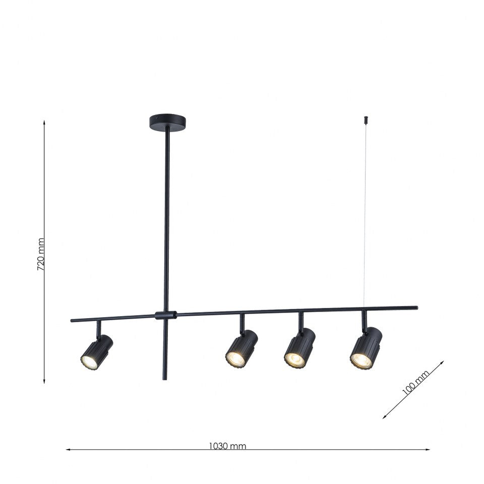 Lámparas colgantes RIVOX - LP758-4