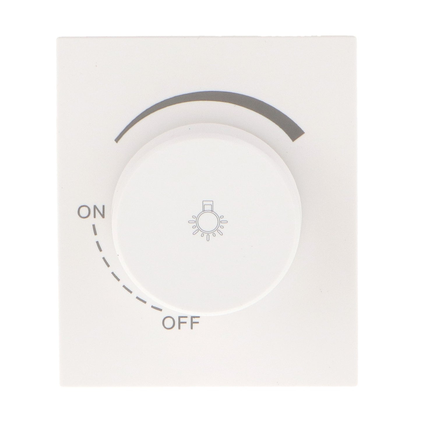 Potenciómetro 0-600W Diseño Minimalista | Blanco / Negro / Gris