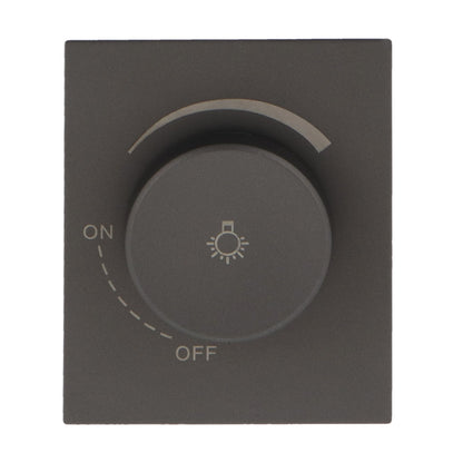 Potenciómetro 0-600W Diseño Minimalista | Blanco / Negro / Gris